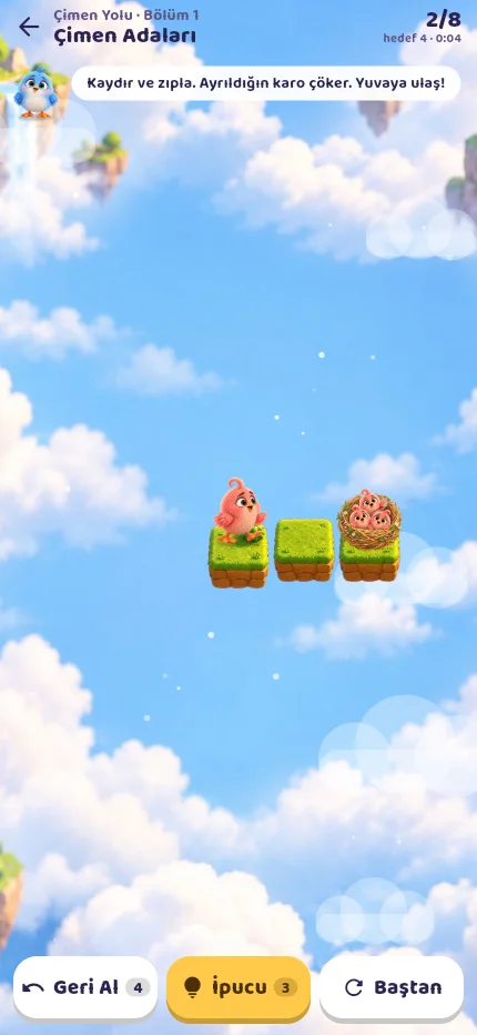 Peep Path: Çimen Adaları bölümü